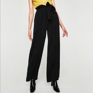Zara high waisted trousers